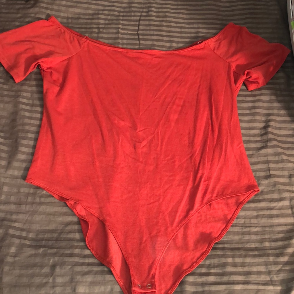 Off the shoulder bodysuit